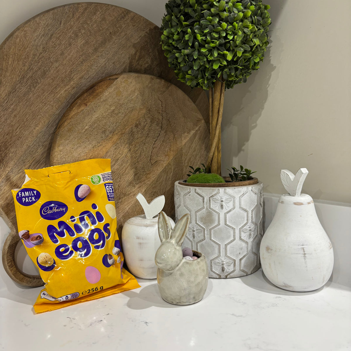 Ceramic Rabbit Tea Light Holder