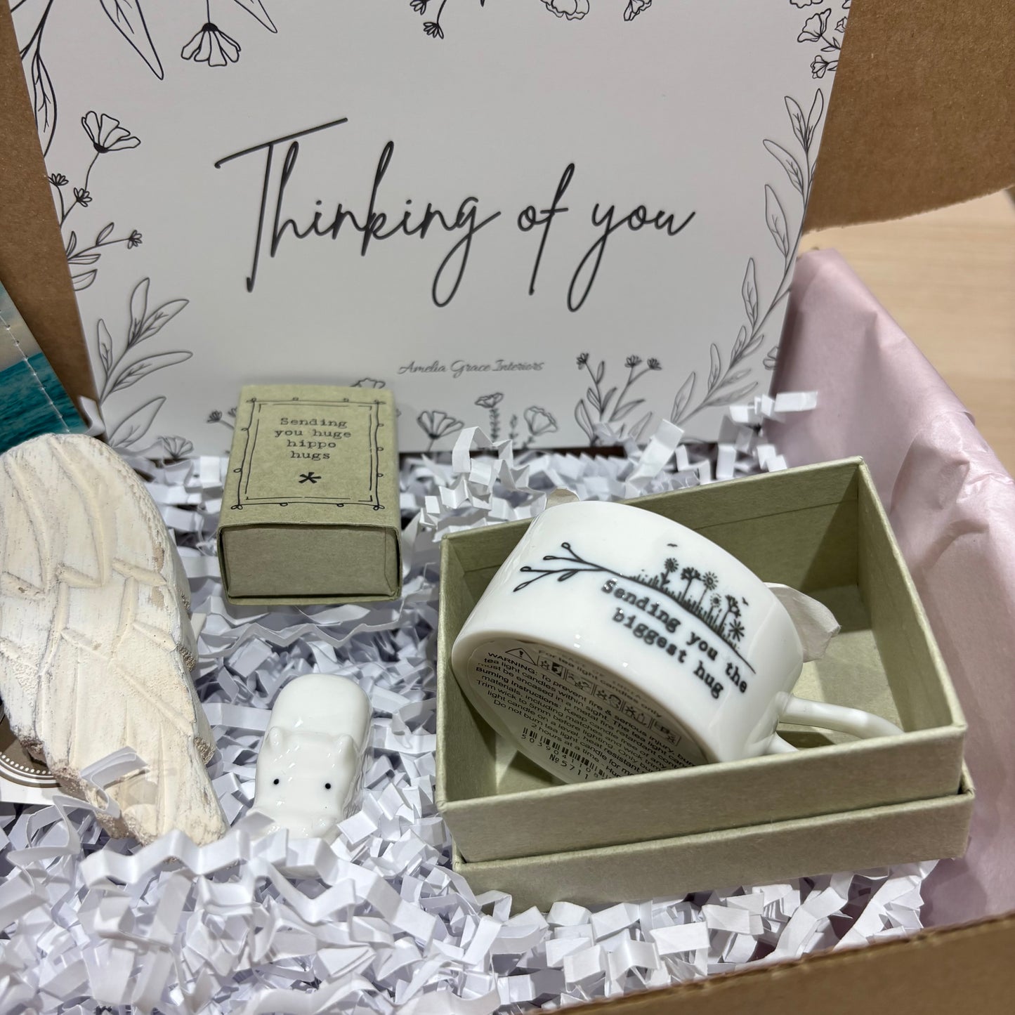 Sending you the biggest hug gift box