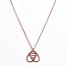 Load image into Gallery viewer, Bee Inspired Pendant Necklace - 3 finishes available