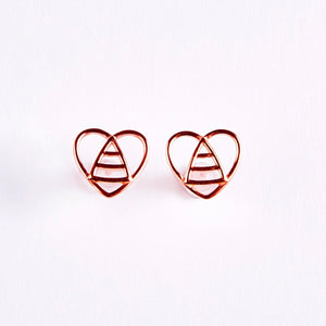 Bee Inspired Earrings - 3 finishes