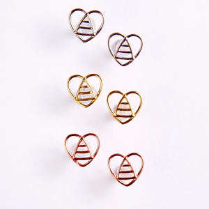 Bee Inspired Earrings - 3 finishes