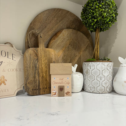 Cosy Time Hot Chocolate House - 2 styles