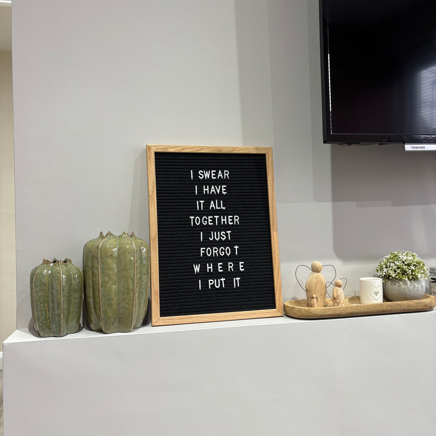 Green Seeded Pod Vases - 2 sizes