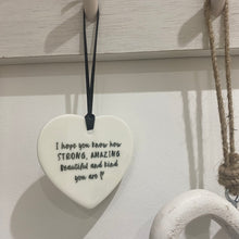Load image into Gallery viewer, I Hope You Know... Ceramic Keepsake