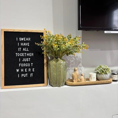 Green Seeded Pod Vases - 2 sizes