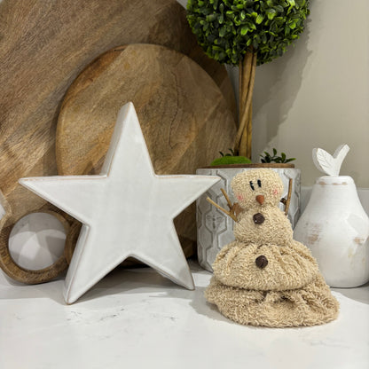 Small melting snowman