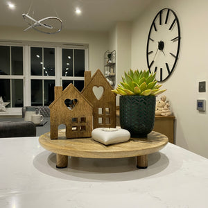 Round Display Tray with feet