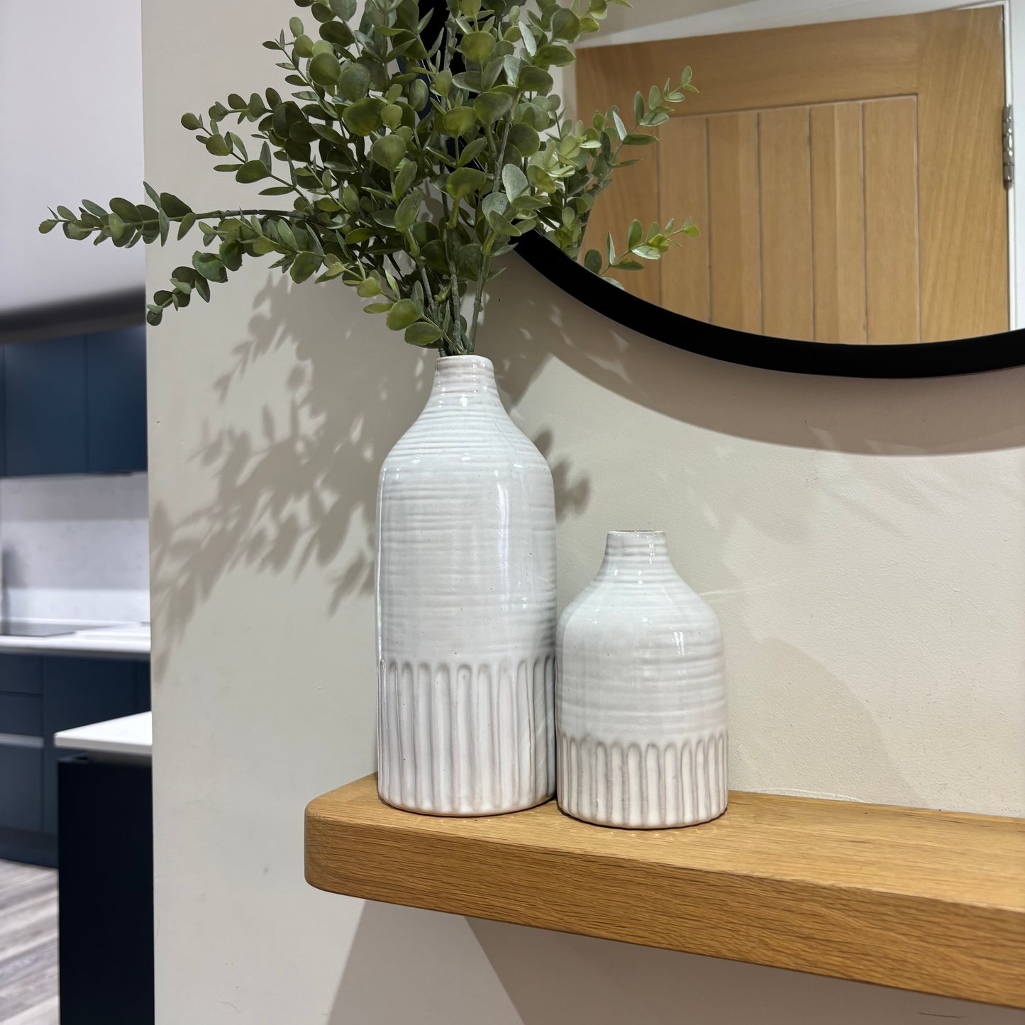 Soma white bud vase - 2 sizes
