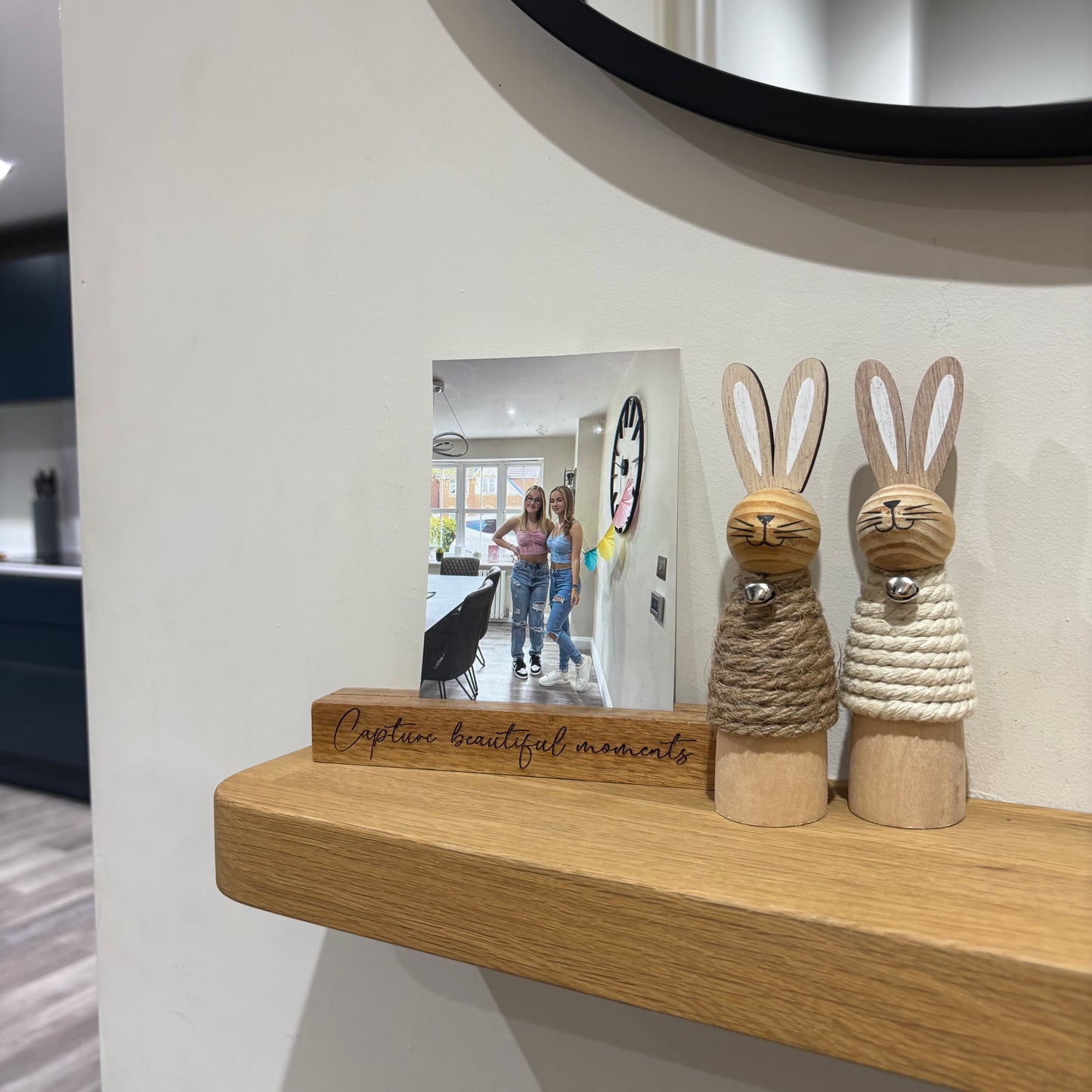 Wooden Rope Bunny Rabbit