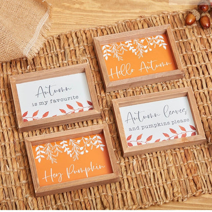Pumpkin Patch framed signs - 4 styles