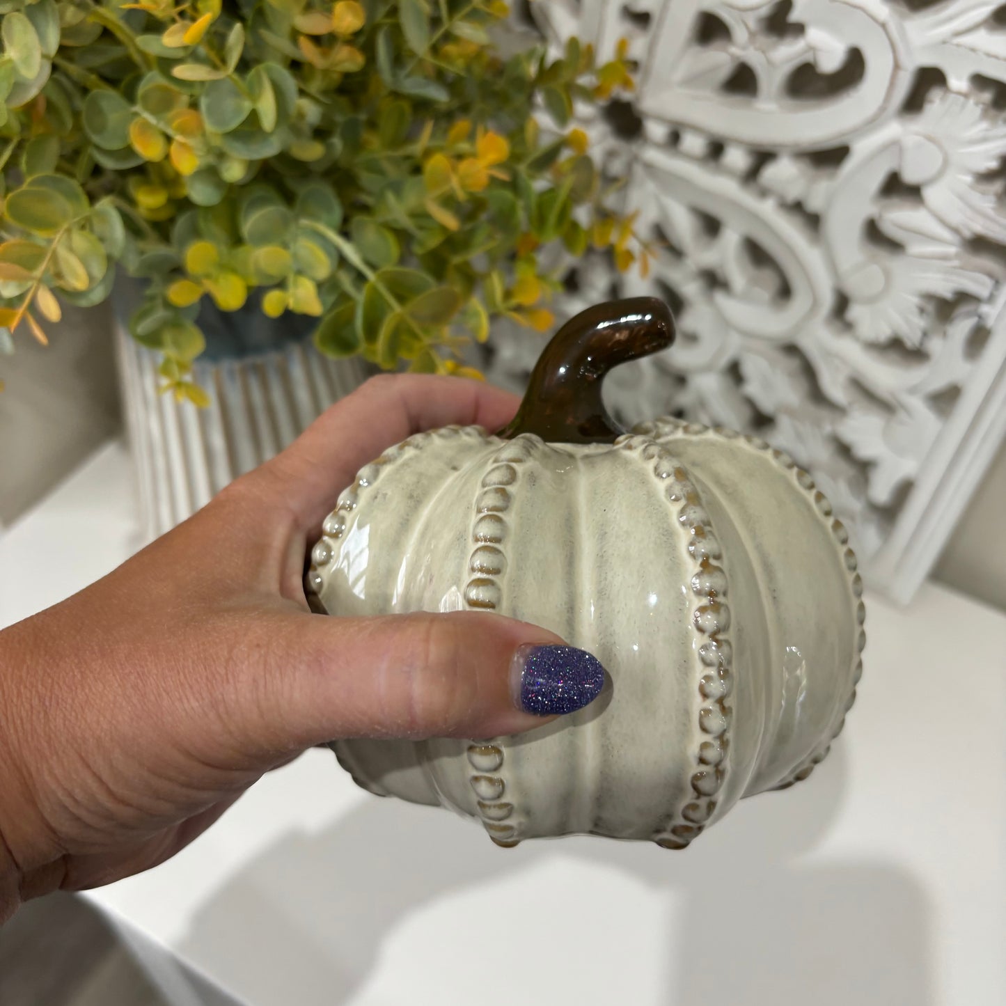 Glazed pumpkin - 2 sizes