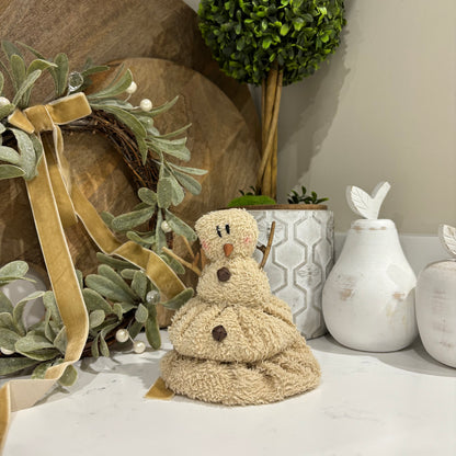 Small melting snowman