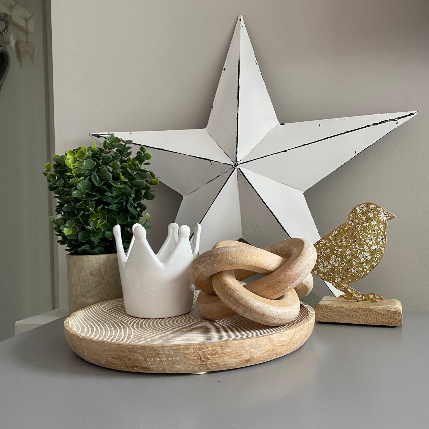 Wooden Knott Decoration