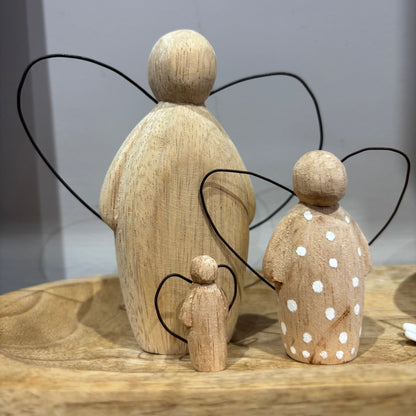 Mini Dee wooden angel