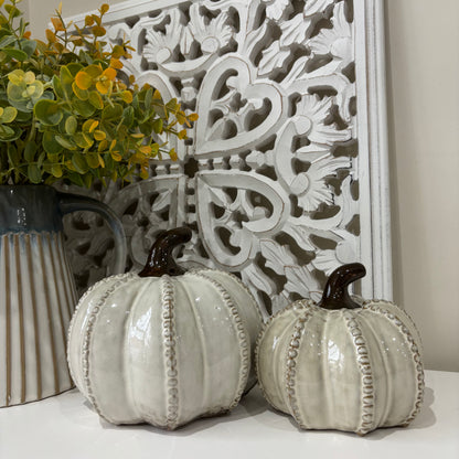 Glazed pumpkin - 2 sizes