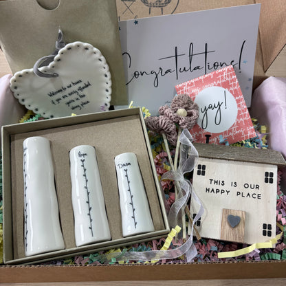 New Home Gift Box welcome to our home