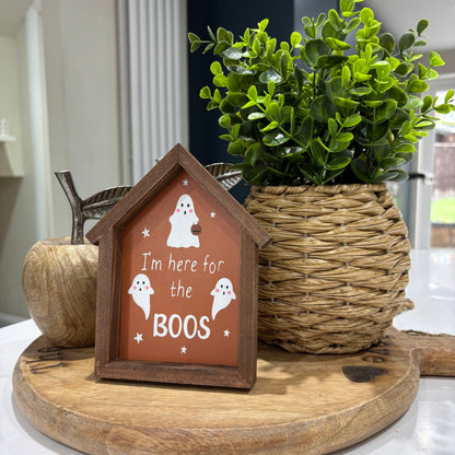Spooktacular Halloween mini frames houses