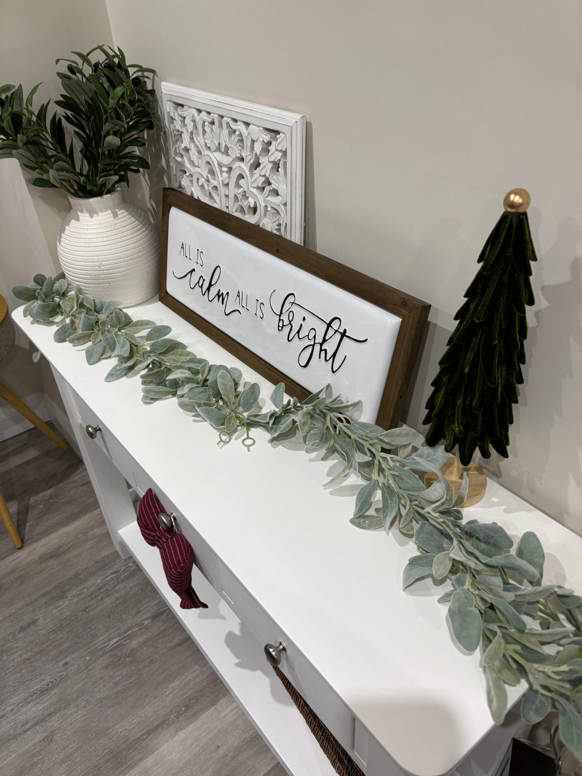 Lambs Ear Garland