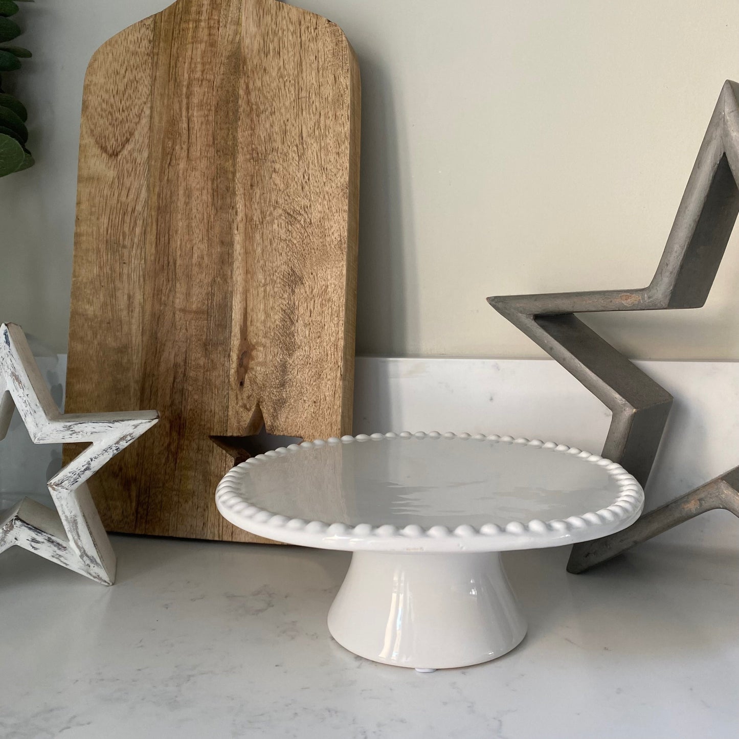 Elegant 6 Inch Cakestand / Display Plate - imperfect