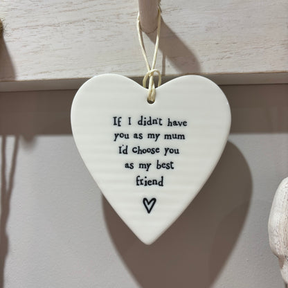 If I didn’t have you as mum mum hanging heart