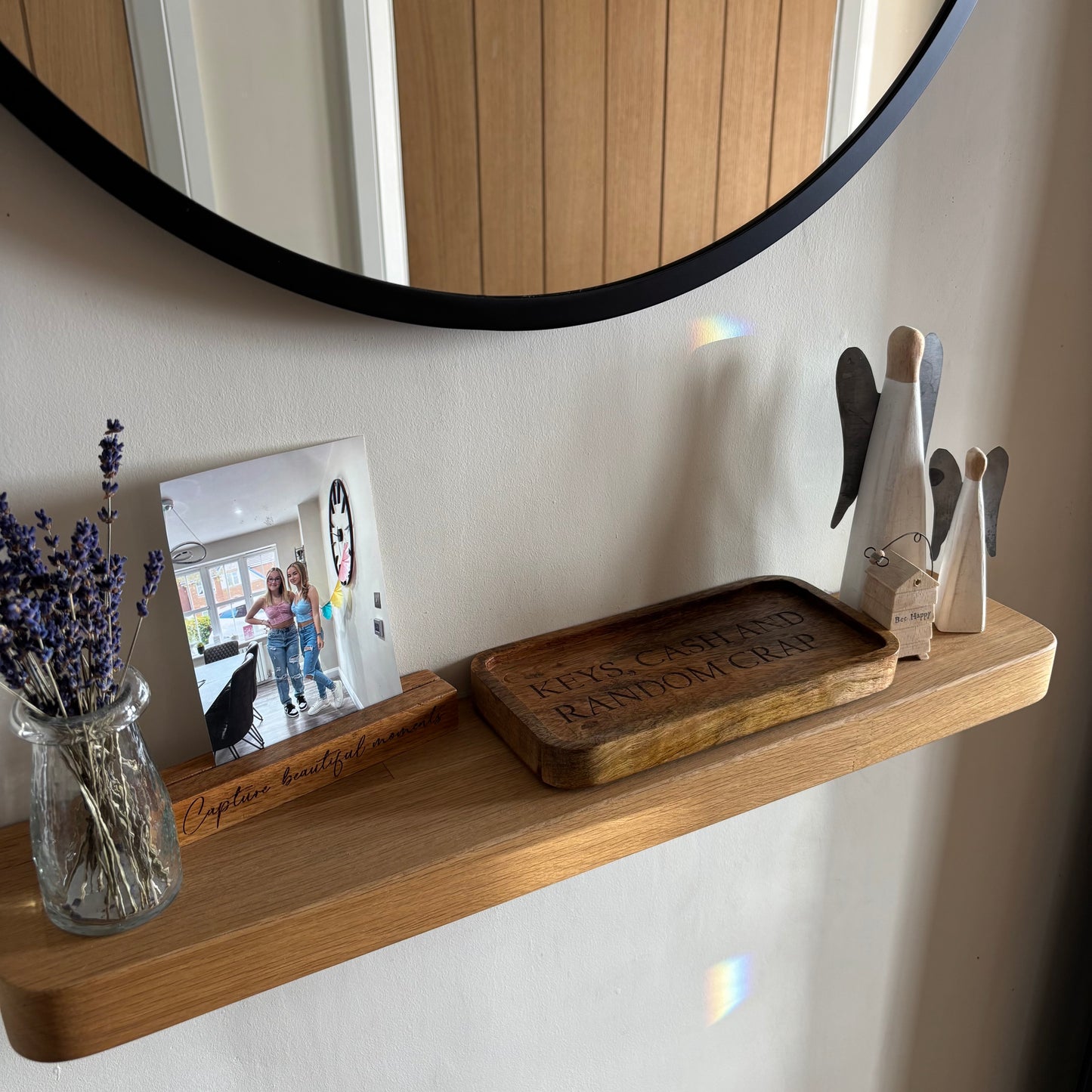 Wooden tray for random things