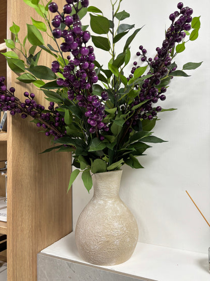 Aubergine Ball Berry Pick – 70cm