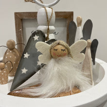 Load image into Gallery viewer, Belle our little Fluffy Fabric Angel
