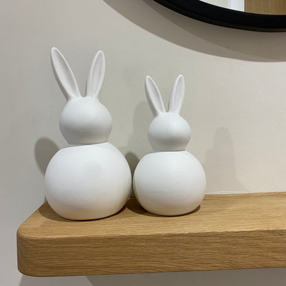 Toree - Matt white bunny - 2 sizes