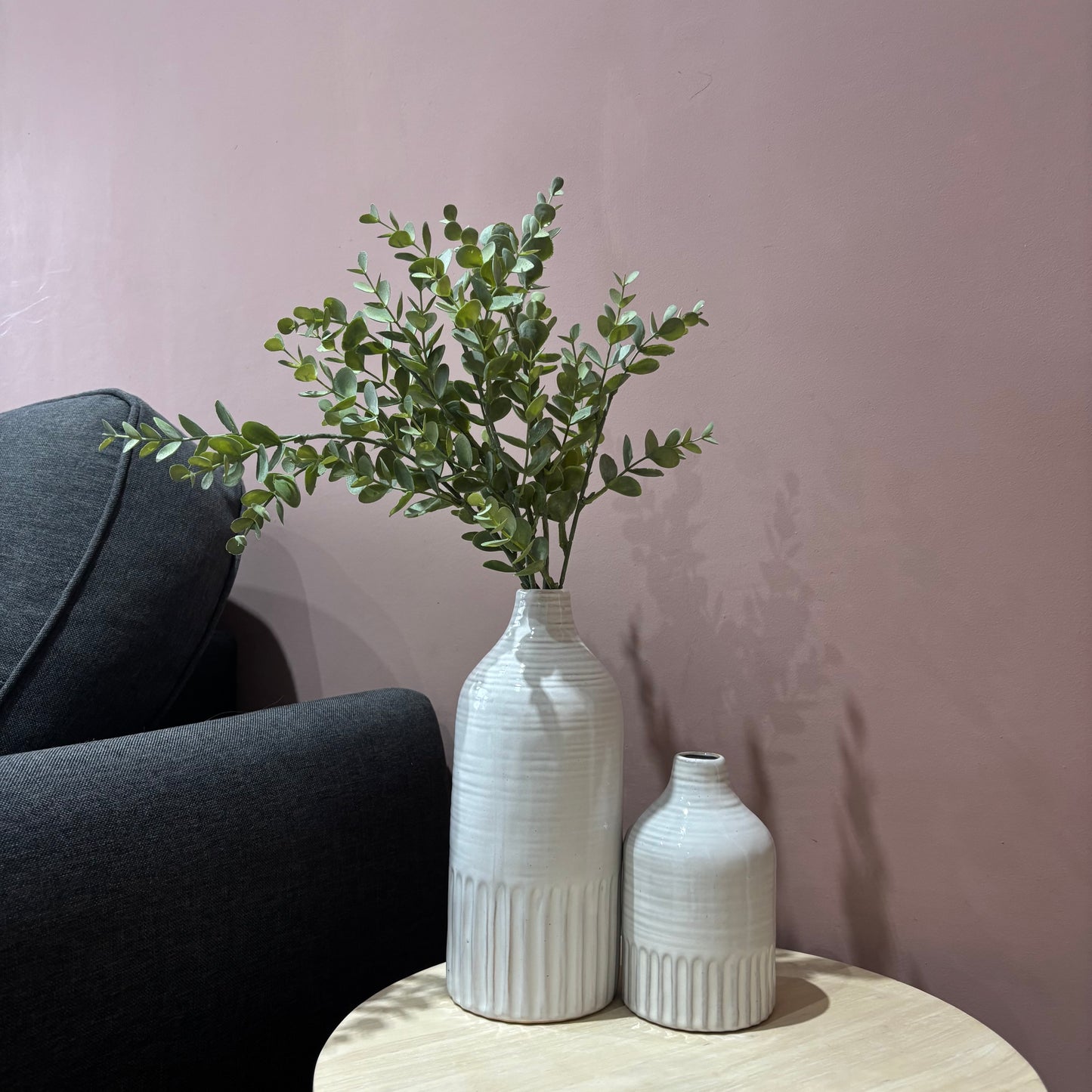 Soma white bud vase - 2 sizes
