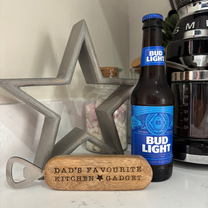 Dads favourite kitchen gadget bottle opener