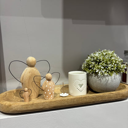 Mini Dee wooden angel