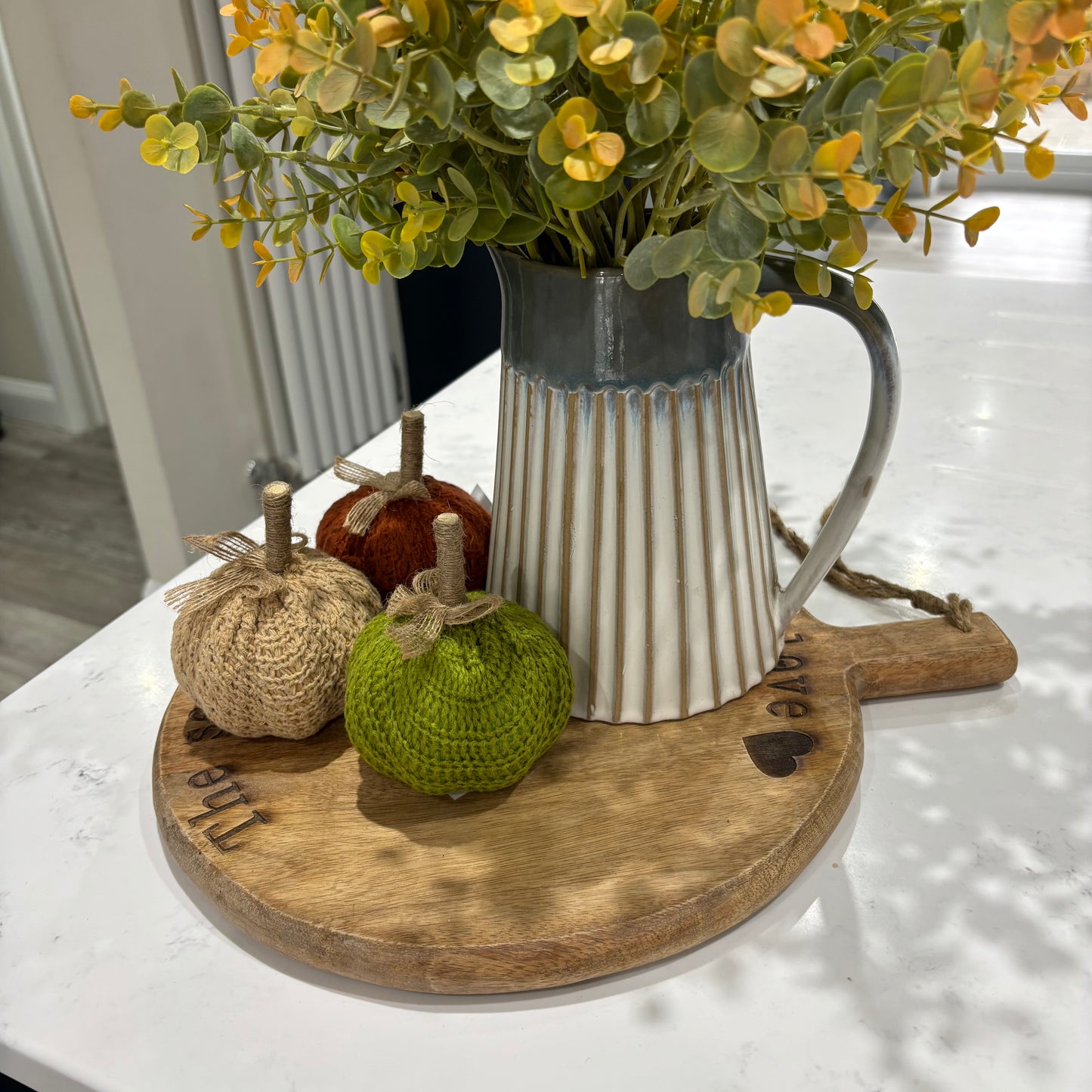 Harvest Pumpkin wooden plaques
