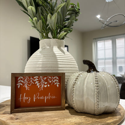 Pumpkin Patch framed signs - 4 styles