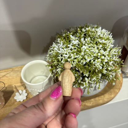 Mini Dee wooden angel