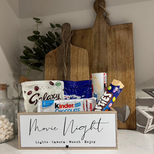 Movie Night Snack Crate