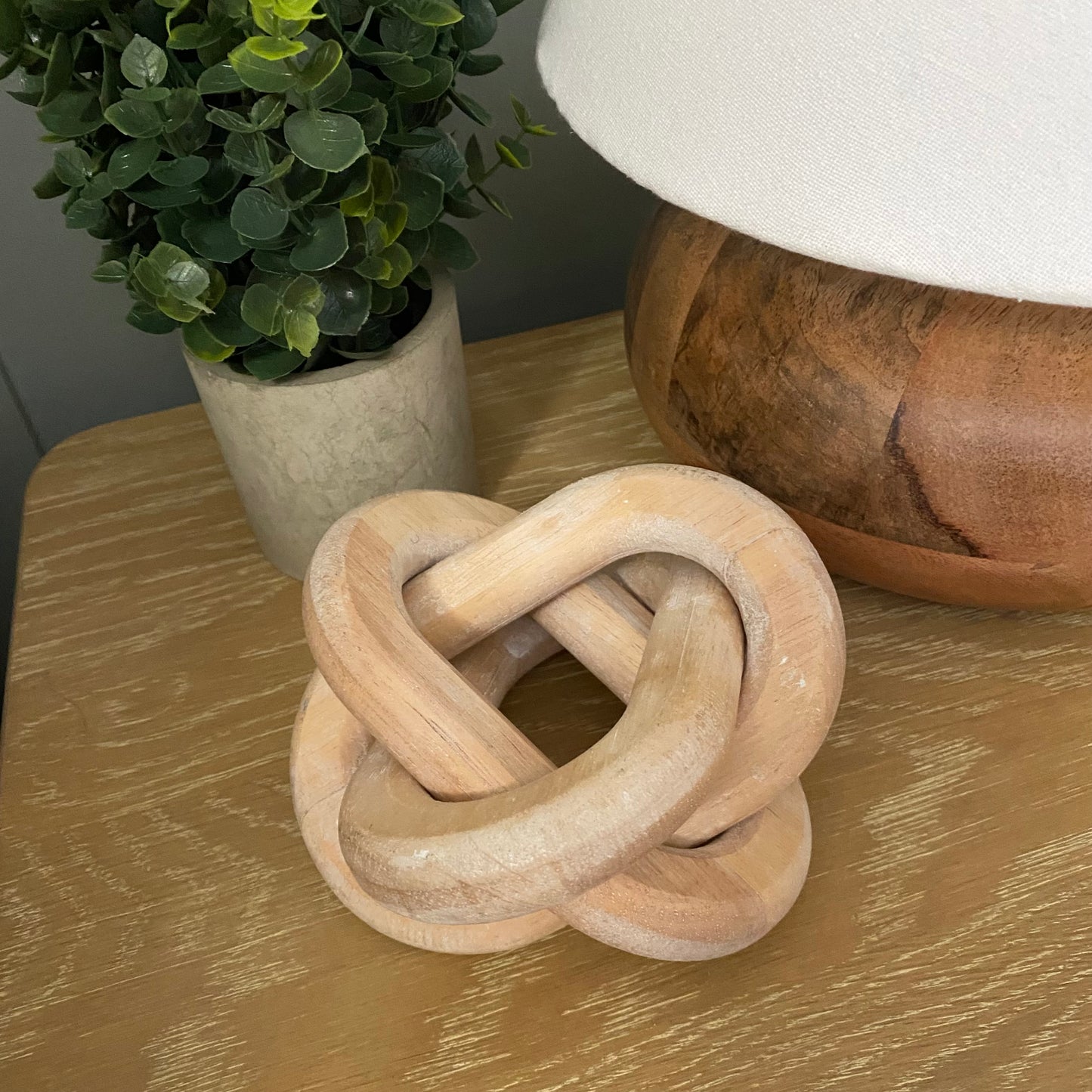 Wooden Knott Decoration