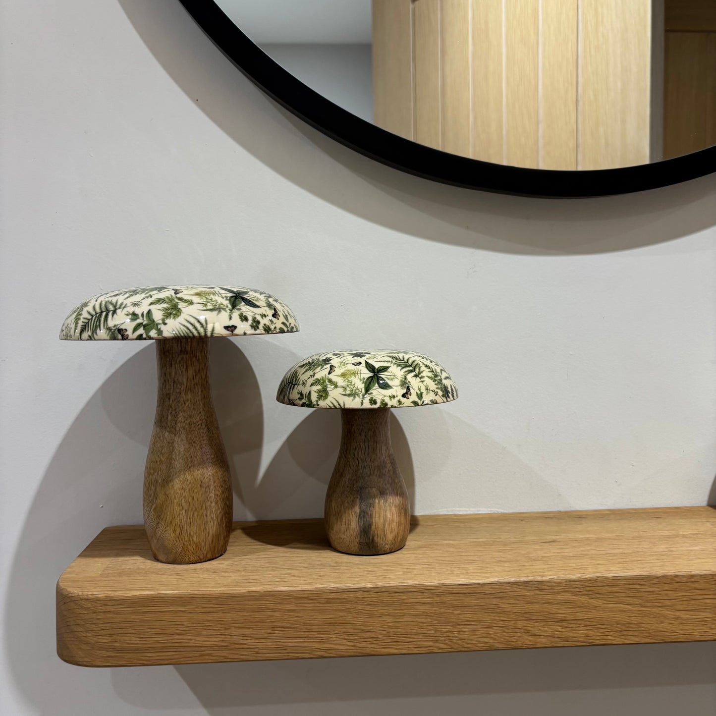 Fern Print mushroom - 2 sizes