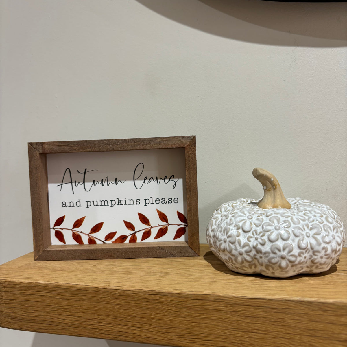 Pumpkin Patch framed signs - 4 styles