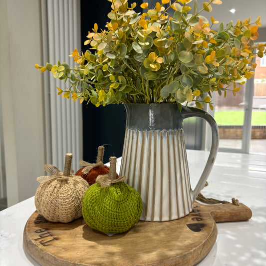 Knitted pumpkins - 3 colours