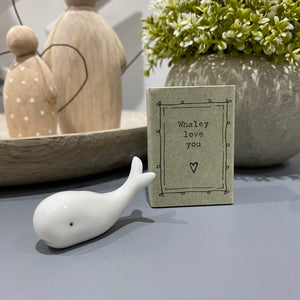 Whaley Love you Matchbox Whale