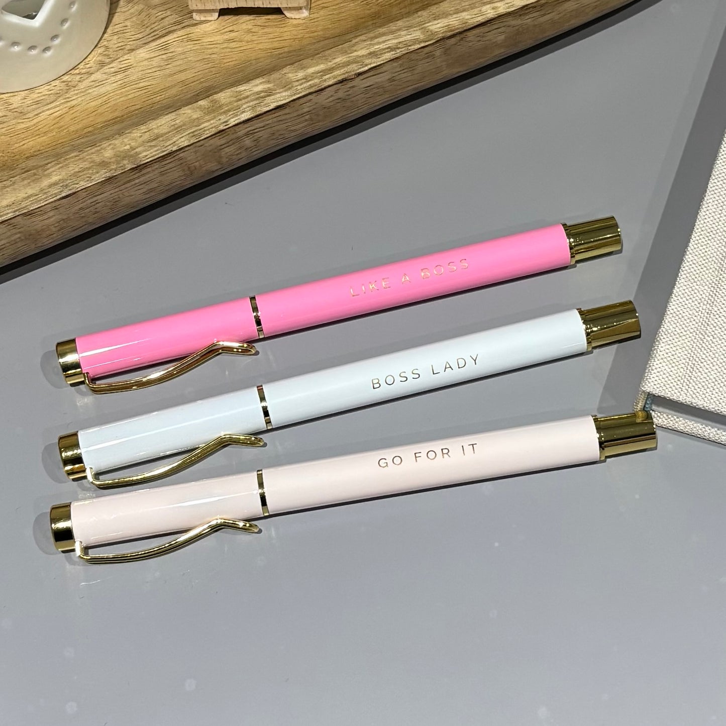 Boss Lady Metal Pen Set