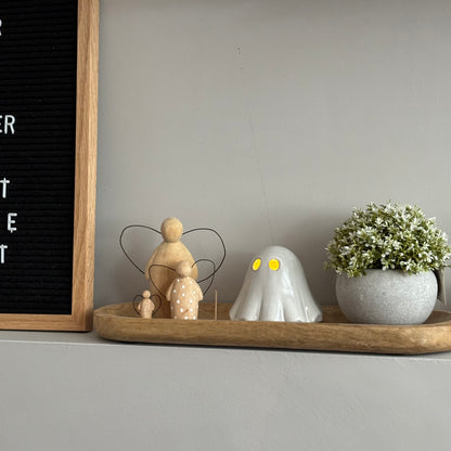 LED porcelain ghost