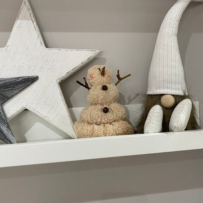 Small melting snowman