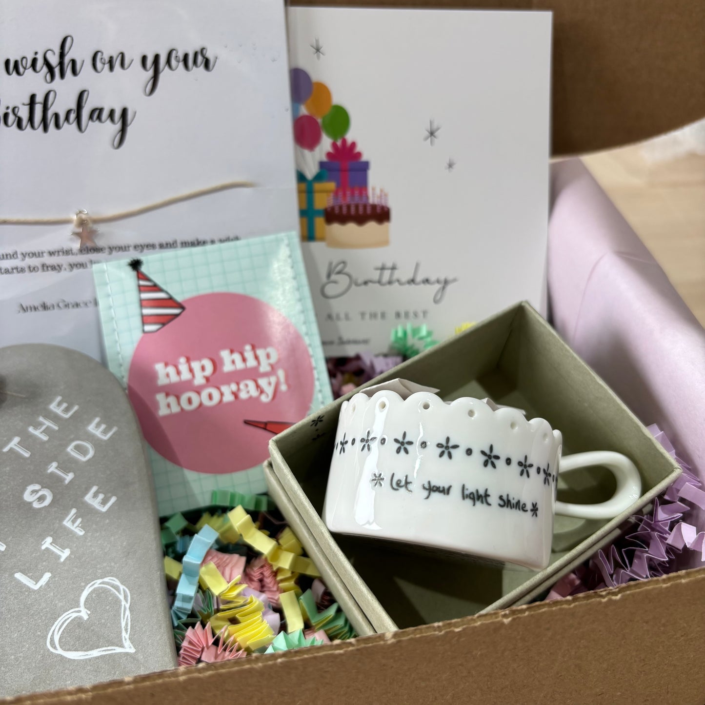 Birthday wish gift box