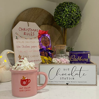 Hot Chocolate Station Crate