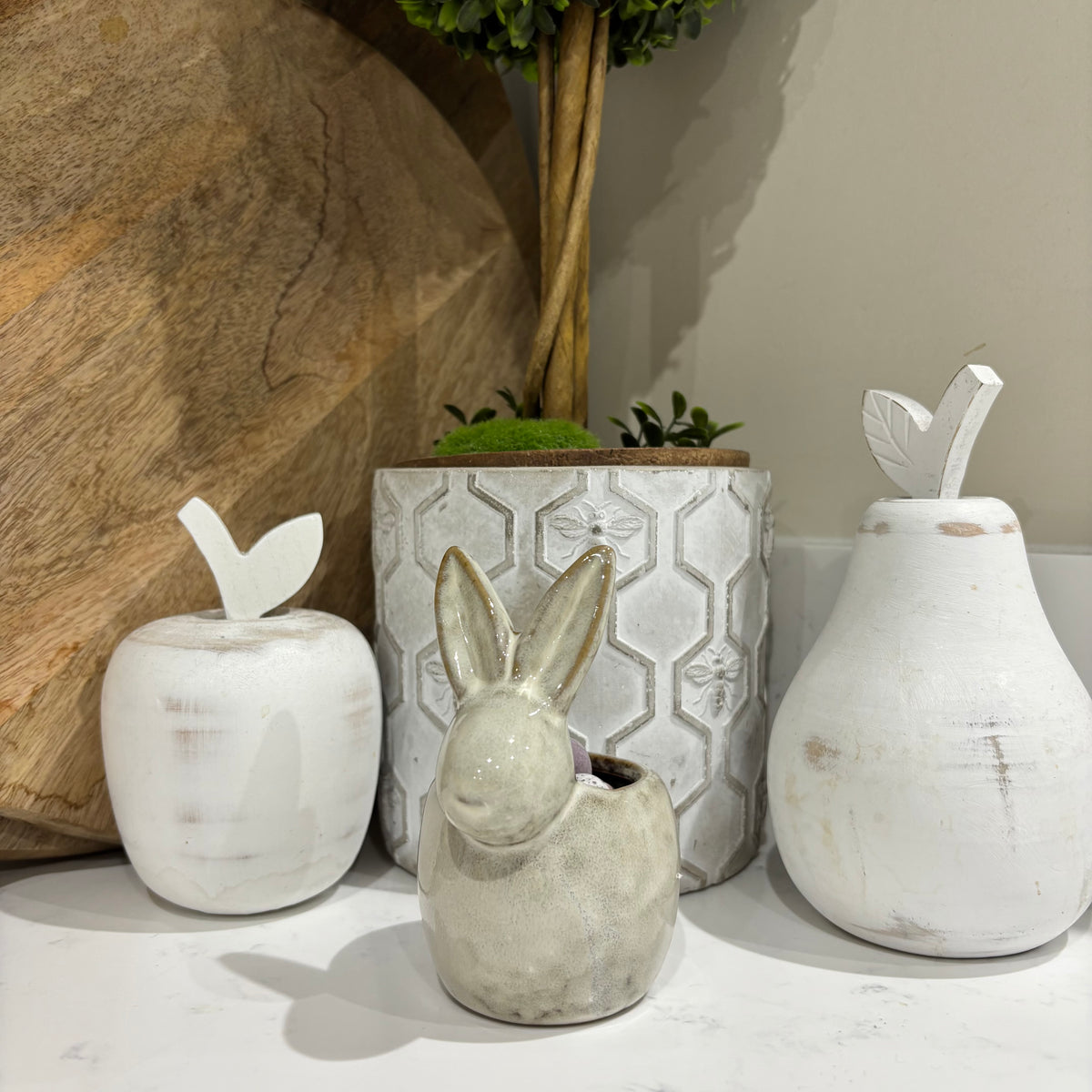 Ceramic Rabbit Tea Light Holder