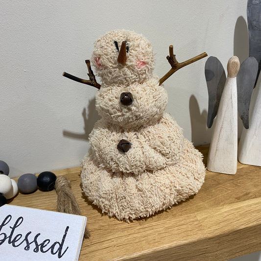 Small melting snowman