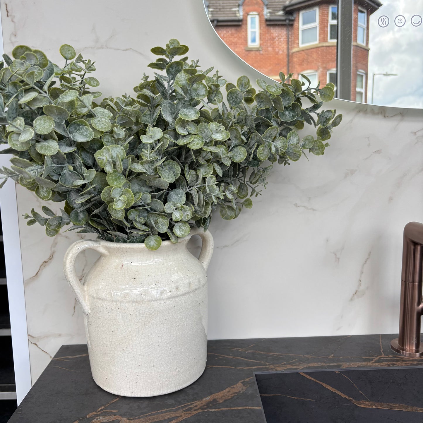 Jolee vase with handles