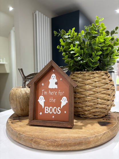 Spooktacular Halloween mini frames houses