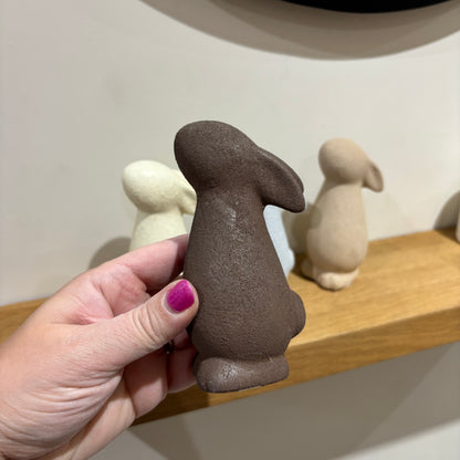Rustic Standing Bunny Ornaments – Assorted Colours